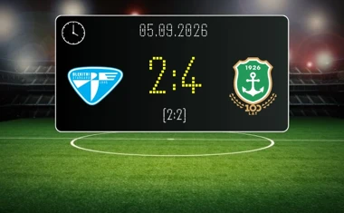 [PIŁKA NOŻNA] Błękitni Stargard – Kotwica Kórnik 2:4 w Betclic 3. Liga Grupa 2 (Grupa II). Sześć goli i zwrot akcji