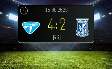 [PIŁKA NOŻNA] Betclic 3. Liga Grupa 2 (Grupa II): Błękitni Stargard – Lech Poznań II 4:2