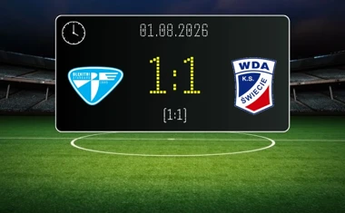[PIŁKA NOŻNA] Błękitni Stargard – Wda Świecie 1:1 w Betclic 3. Lidze Grupa 2 (Grupa II)