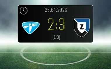 [PIŁKA NOŻNA] Betclic 3. Liga Grupa 2 (Grupa II) – Błękitni Stargard – Zawisza Bydgoszcz 2:3