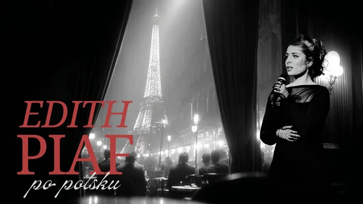 Grafika promocyjna wydarzenia ÉDITH PIAF PO POLSKU — koncert w Caffe Południk, Stargard