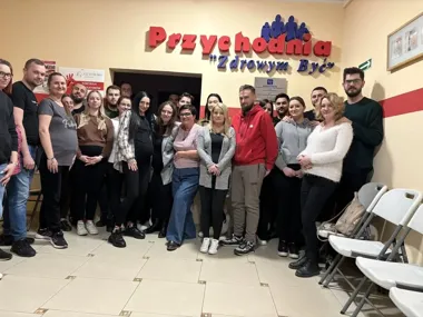 Grafika promocyjna wydarzenia Nowy majowy kurs szkoły rodzenia w Stargardzie – przygotowanie do porodu, karmienia i opieki nad maluszkiem