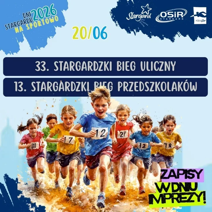 Miejsca topnieją przed biegami najmłodszych. W Stargardzie trwa ostatnia prosta zapisów