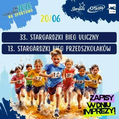 Miejsca topnieją przed biegami najmłodszych. W Stargardzie trwa ostatnia prosta zapisów