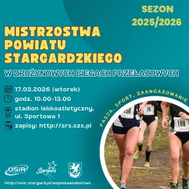 Ruszyły zapisy na powiatowe drużynowe biegi przełajowe – zmiana w kategorii Igrzysk Dzieci