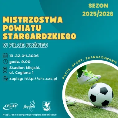 Szkolne drużyny wracają na Ceglaną, a powiatowy futbol ma już swój grafik