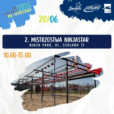 NinjaStar wraca do Stargardu. Tor przeszkód znów wystawi zawodników na próbę
