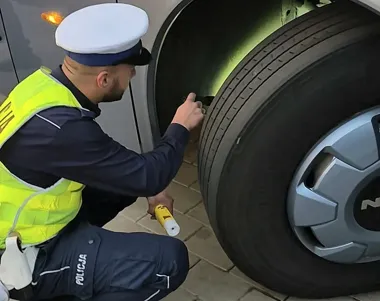 Nocna kontrola przewoźników w Stargardzie. 32 wykroczenia i trzy zatrzymane dowody