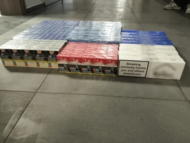 Stargard - dwa uderzenia policji odsłoniły tysiące nielegalnych papierosów