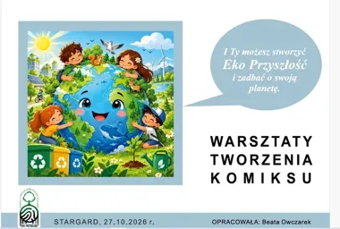 Ekologia trafiła do komiksu. 23 osoby szykowały się do konkursu w Stargardzie